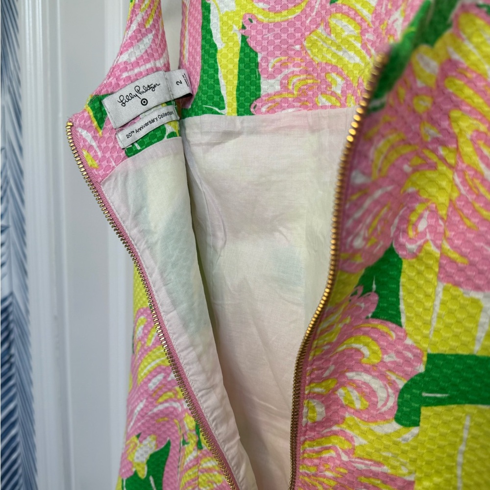 Lilly Pulitzer shift dress size 2 - Picture 4 of 11